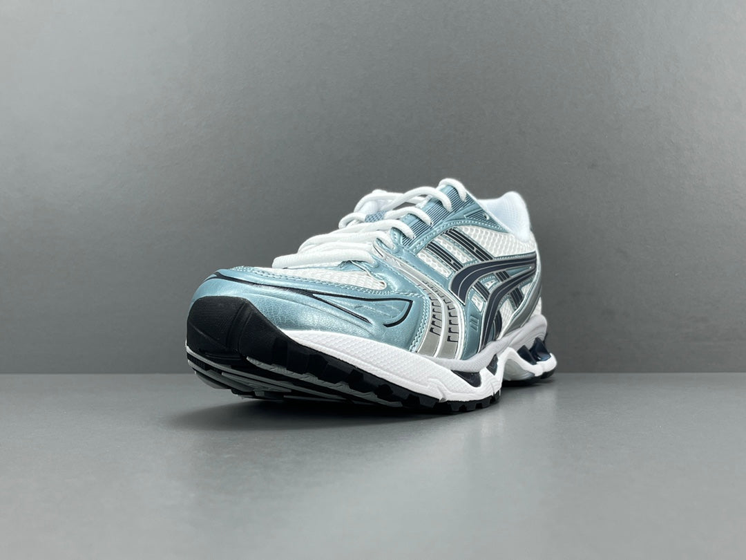 GEL-KAYANO 14 TRAINERS White Fjord Grey – Drippy Kicks